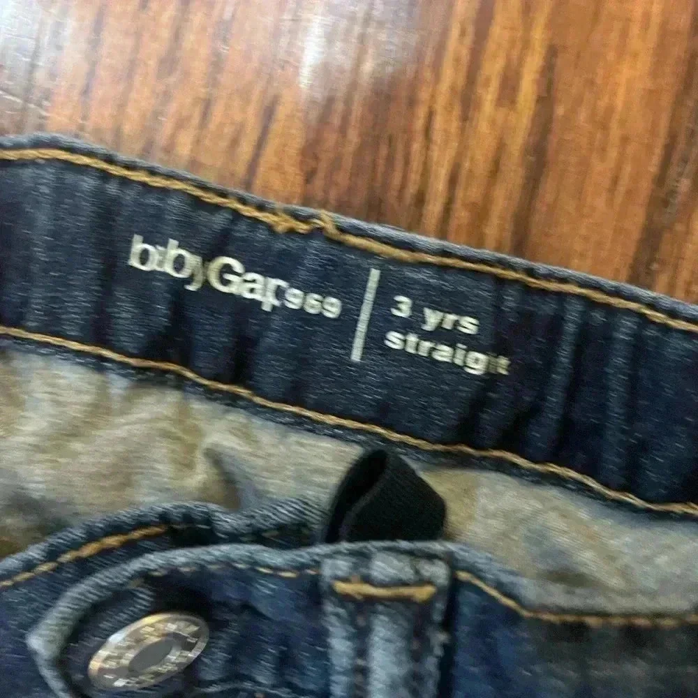 Boys Insulated Gap Adjustable Waist Jeans Size 3/3T